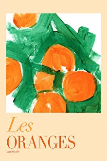 Food and Drinks Fine Art Print Collection: Les Oranges Une Étude 2