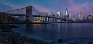 Hudson River Collection: New York Brooklyng Bridge