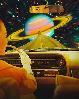 Surrealism Collection: Saturn Commute