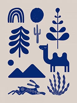Africa Greetings Card Collection: Scandinavian Ornaments