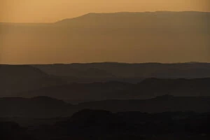 Ramon Collection: Sunrise over Ramon crater #2