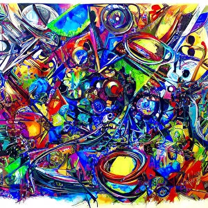 Colorful abstract art Collection: untitled
