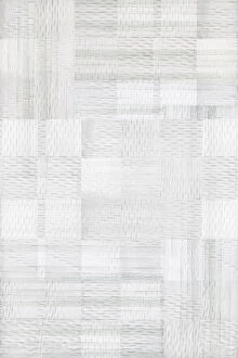 Minimalist abstract art Collection: White Woven Blocks 2