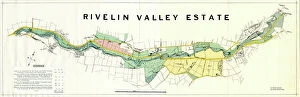 Road Collection: Map of the Rivelin Valley Estate, 1934