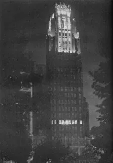 Bryant Park Pillow Collection: American Radiator Company Building, New York, 1925