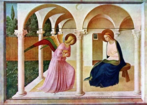 Surprise Collection: The Annunciation, c1438-1445, (c1900-1920). Artist: Fra Angelico