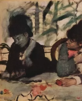 Edgar Degas Fine Art Print Collection: Au Cafe, c1875. Artist: Edgar Degas