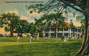 Fortior Metal Print Collection: Augusta National Golf Club House, 1943