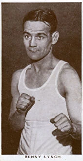 Related Images Poster Print Collection: Benny Lynch, Scottish boxer, 1938