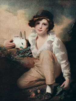 Scots Collection: Boy with Rabbit, c1814 (1912). Artist: Henry Raeburn
