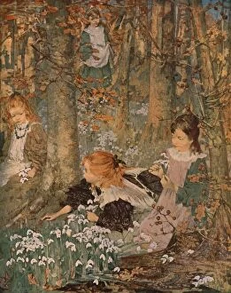Happiness Collection: The Coming of Spring, 1899, (c1930). Creator: Edward Atkinson Hornel