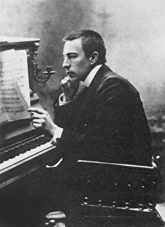 Music Fine Art Print Collection: Composer Sergei Rachmaninov (1873-1943), 1900s