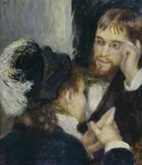 Women in Renoir's art Premium Framed Print Collection: Conversation, 1878. Creator: Pierre-Auguste Renoir