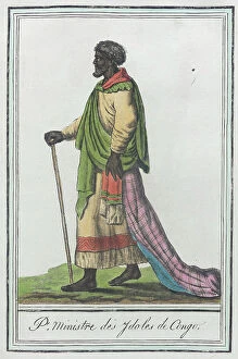 Local People Collection: Costumes de Différents Pays, Pr. Ministre des Ydoles de Congo, c1797