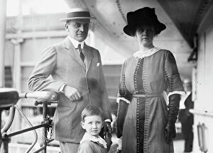 Dane Collection: Count Moltke, wife and child, between c1910 and c1915. Creator: Bain News Service