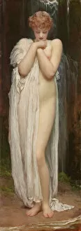 Nude Metal Print Collection: Crenaia, the nymph of the Dargle