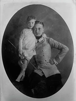 Ernst Maler Collection: Crown Prince of Germany and Prince William, 1910. Creator: Bain News Service