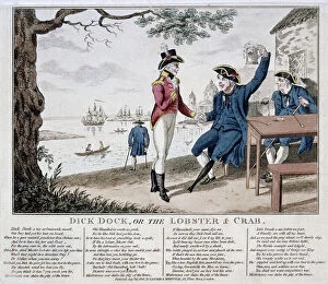 Greenwich Collection: Dick Dock, or the Lobster and Crab, 1806