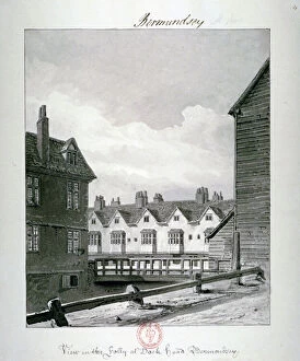 Bermondsey Mouse Mat Collection: Dockhead Folly, Bermondsey, London, 1820. Artist: John Chessell Buckler