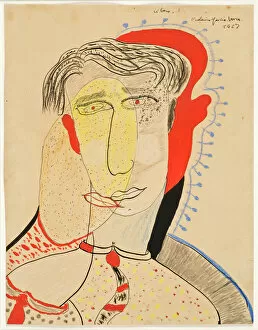 Modern art Collection: El beso (The kiss), 1927. Creator: Garcia Lorca, Federico (1898-1936)