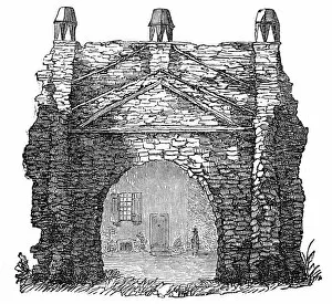Reculver Mouse Mat Collection: Ethelberts Gate, Kent, 1844. Creator: Unknown