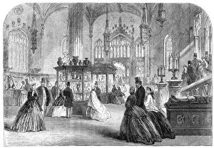 Day Out Collection: Exhibition at Alton Towers...in aid of the Wedgwood Institute...the Octagon Room, 1865