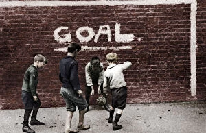John Wall Poster Print Collection: Football in the East End, London, 1926-1927