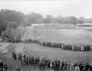 Group Of People Collection: Football - Georgetown-Carlisle Game; Glenn Warner, 1912. Creator: Harris & Ewing