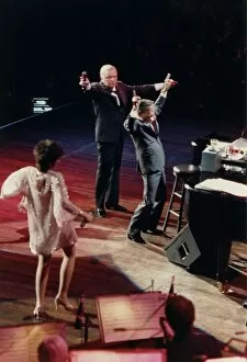 Fred Foskett Collection: Frank Sinatra, Sammy Davis Jr, Liza Minnelli, Royal Albert Hall, London 1989. Creator