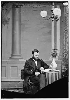 Us Grant Collection: General Ulysses. S. Grant, between 1870 and 1880. Creator: Unknown