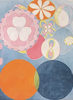 Abstract paintings Photo Mug Collection: Group IV, No. 2. The Ten Largest, Childhood, 1907. Creator: Hilma af Klint (1862-1944)