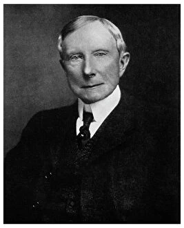 Founder Collection: John D Rockefeller, American industrialist, late 19th century (1956)