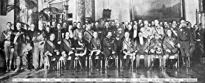 Russian tsars' palaces Photo Mug Collection: La Fin d'une Regime et d'un Regne; Une des dernieres solennités du regne: audience des... (1917)