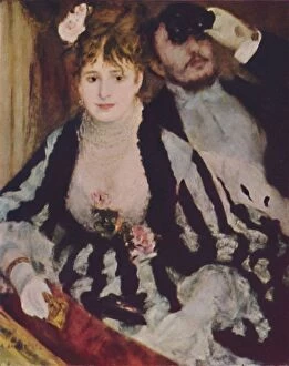 Theatre Photographic Print Collection: La Loge, 1874, (c1950). Creator: Pierre-Auguste Renoir