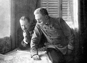 Hungary Collection: Les Premiers coups de canon; Le General Conrad de Hotzendorf, 1914. Creator:s Chernov