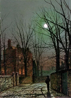 Rambling Collection: By the Light of the Moon, 1882. Artist: John Atkinson Grimshaw
