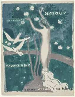Valentine's Day Poster Print Collection: Love: Cover (Amour: Couverture), 1895 (published 1911). Creator: Maurice Denis (French