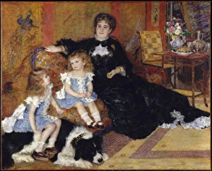 Renoir Collection: Madame Georges Charpentier and Her Children, Georgette-Berthe and Paul-Emile-Charles