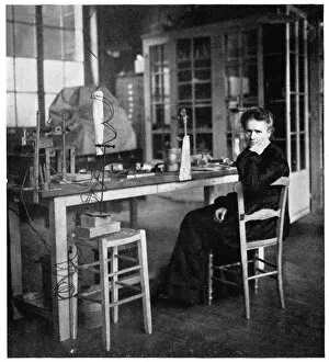 Famous inventors and scientists Photographic Print Collection: Marie Curie, Polish-born French physicist, c1920