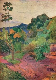 Impressionist art Poster Print Collection: Martinique Landscape, 1887. Artist: Paul Gauguin