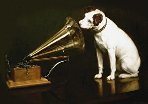 Nipper Collection: His Master's Voice, 1899. Creator: Barraud, Francis (1856-1924)