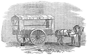 George Back Pillow Collection: New Ambulance with the Army in the East, 1854. Creator: Unknown