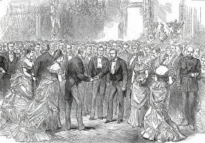 Us Grant Collection: Opening of the American Centennial Exhibition: President Grant...1876. Creator: Unknown