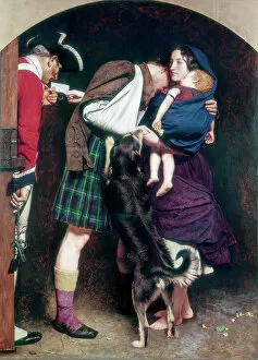 Scots Collection: The Order of Release, 1746, 1852-1853. Artist: John Everett Millais