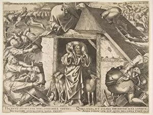 Philips Galle Collection: The Parable of the Good Shepherd, 1565. Creator: Philip Galle