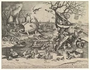 Peter Collection: Patience (Patientia), 1557. Creator: Pieter van der Heyden