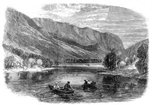 Mussels Fine Art Print Collection: Pearl-fishing near Loch Lubnaig, Perthshire, 1864. Creator: Unknown