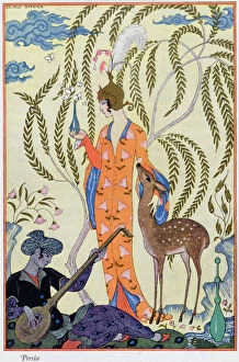 George Barbier Jigsaw Puzzle Collection: Persia, 1912. Artist: Georges Barbier