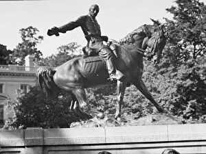 Washington, District of Columbia Jigsaw Puzzle Collection: Philip Henry Sheridan - Equestrian statues in Washington, D.C. between 1911 and 1942