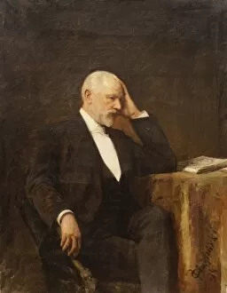 Music Canvas Print Collection: Portrait of the composer Pyotr Ilyich Tchaikovsky (1840-1893), 1894